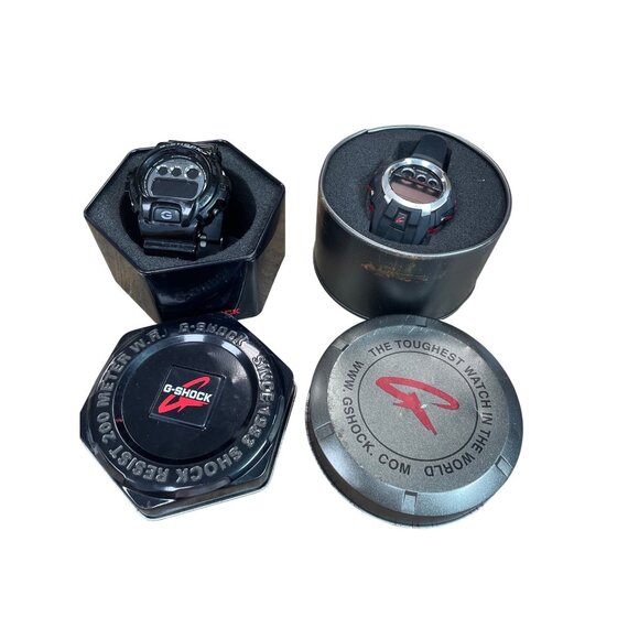 casio 1289 casio 2453 G Shock set of 2 mens wrist watches SKU 9810